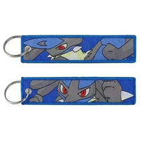 Pokémon Embroidered Tag Keychain - Bear Hugs
