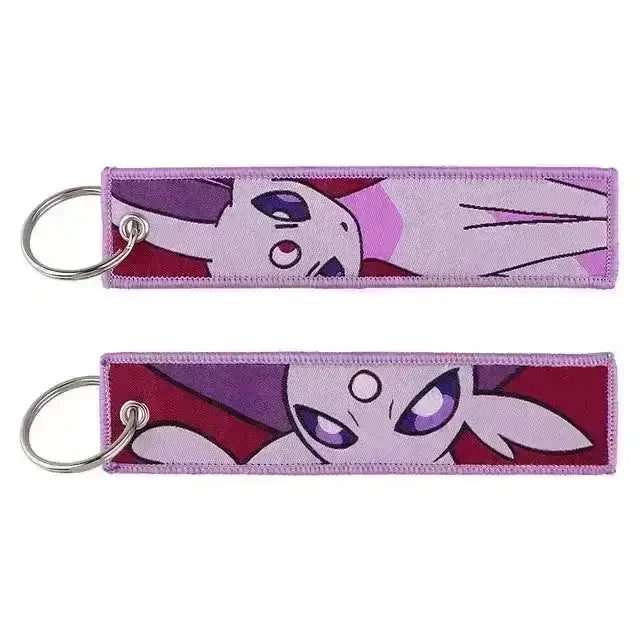 Pokémon Embroidered Tag Keychain - Bear Hugs