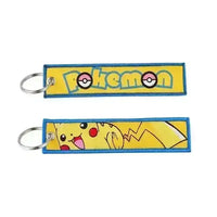 Pokémon Embroidered Tag Keychain - Bear Hugs