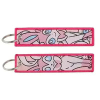 Pokémon Embroidered Tag Keychain - Bear Hugs