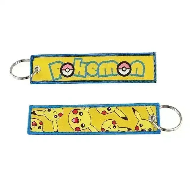 Pokémon Embroidered Tag Keychain - Bear Hugs