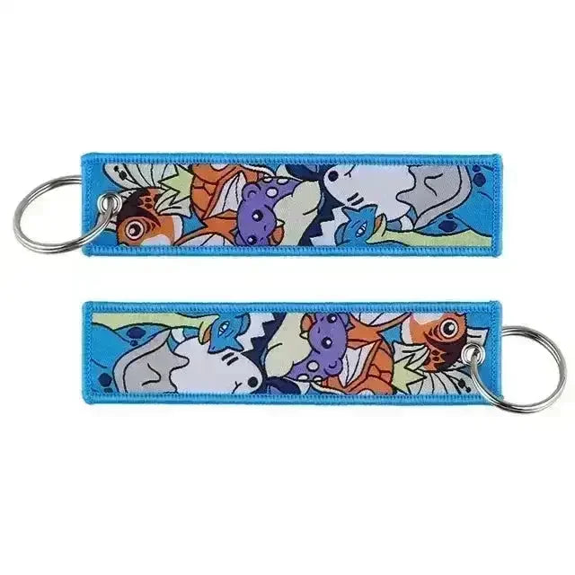 Pokémon Embroidered Tag Keychain - Bear Hugs