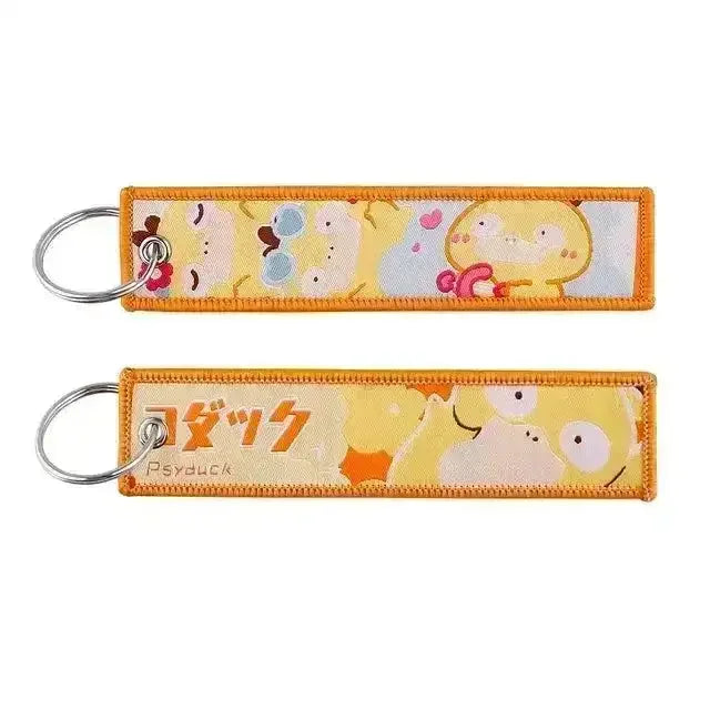 Pokémon Embroidered Tag Keychain - Bear Hugs