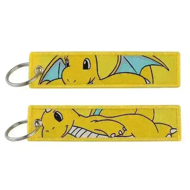 Pokémon Embroidered Tag Keychain - Bear Hugs