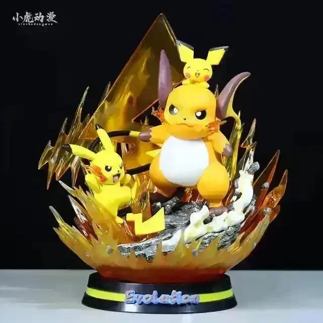Pokémon Evolution Anime Figurine - Bear Hugs