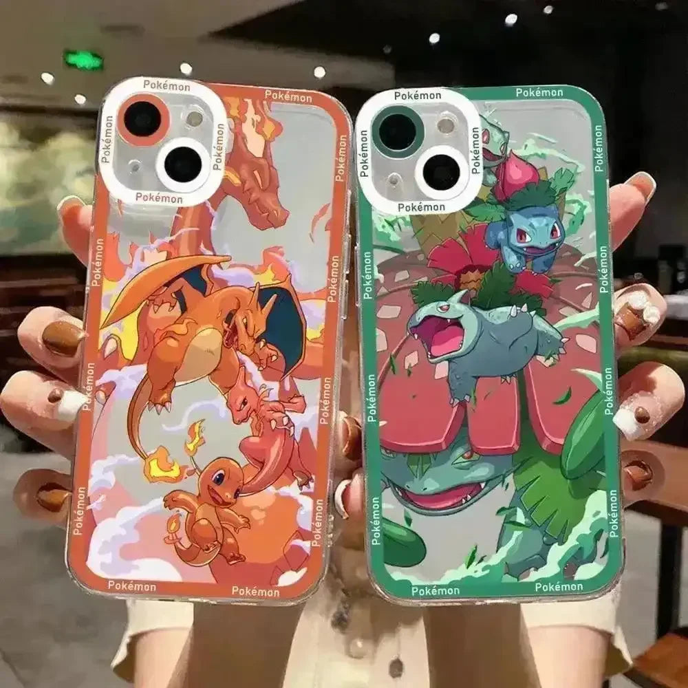 Pokemon Evolution Border Case (For iPhones) - Bear Hugs