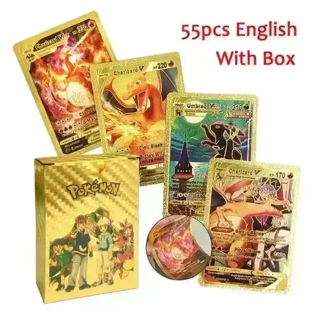Pokemon Gold Limited Edition Trading Collectors English Card Game