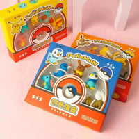 Pokémon Shaped 3D Eraser Set - Bear Hugs