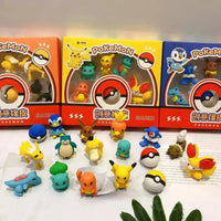 Pokémon Shaped 3D Eraser Set - Bear Hugs