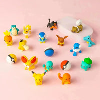 Pokémon Shaped 3D Eraser Set - Bear Hugs