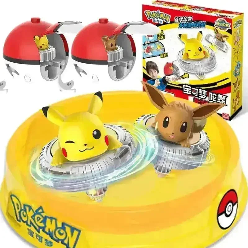 Pokemon Spinning Top Battle Figurines - Bear Hugs