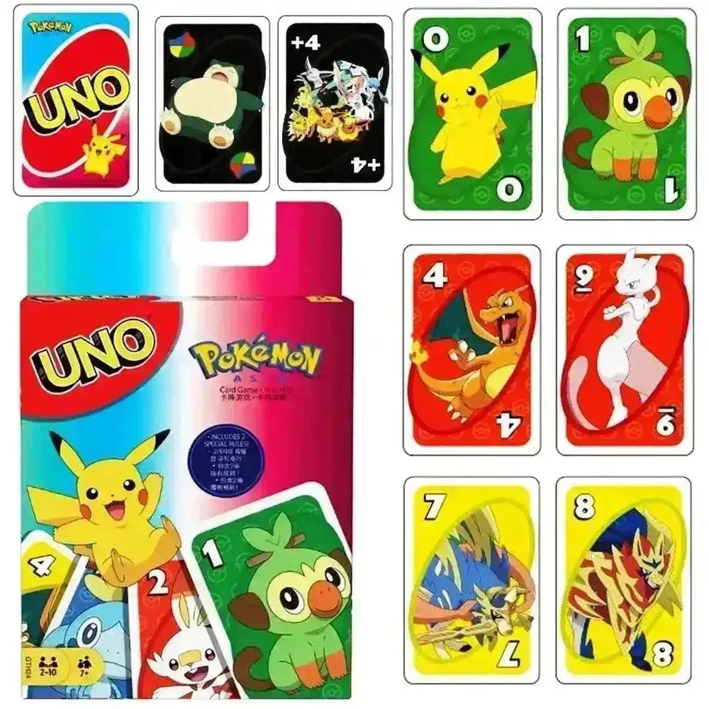 pokemon uno card game Catch 'Em All with Special Rule Style:AMBER & AMETHYST Non-TCGPlayer And when down to Bandai | One Piece
