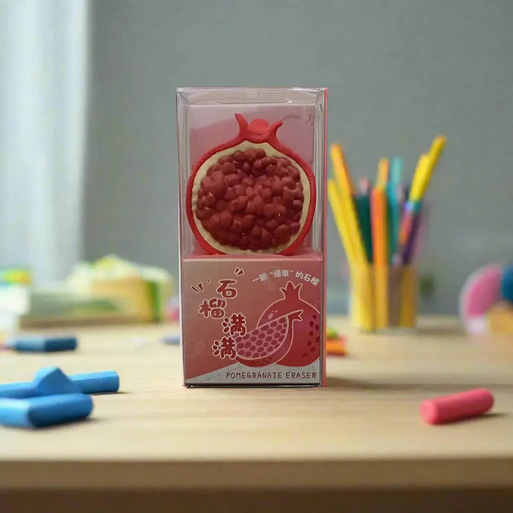 Pomegranate Pop 3D Eraser - Bear Hugs