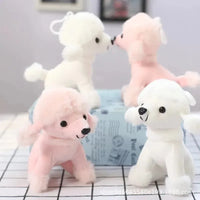 Pooch Pouch Poodle Plush Keychain - Bear Hugs