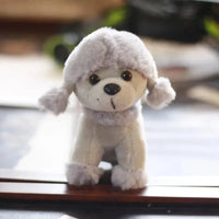 Pooch Pouch Poodle Plush Keychain - Bear Hugs