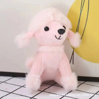 Pooch Pouch Poodle Plush Keychain - Bear Hugs