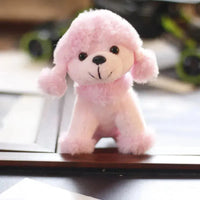 Pooch Pouch Poodle Plush Keychain - Bear Hugs