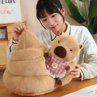 Poopy Capybara Plushie (45 cm) - Bear Hugs