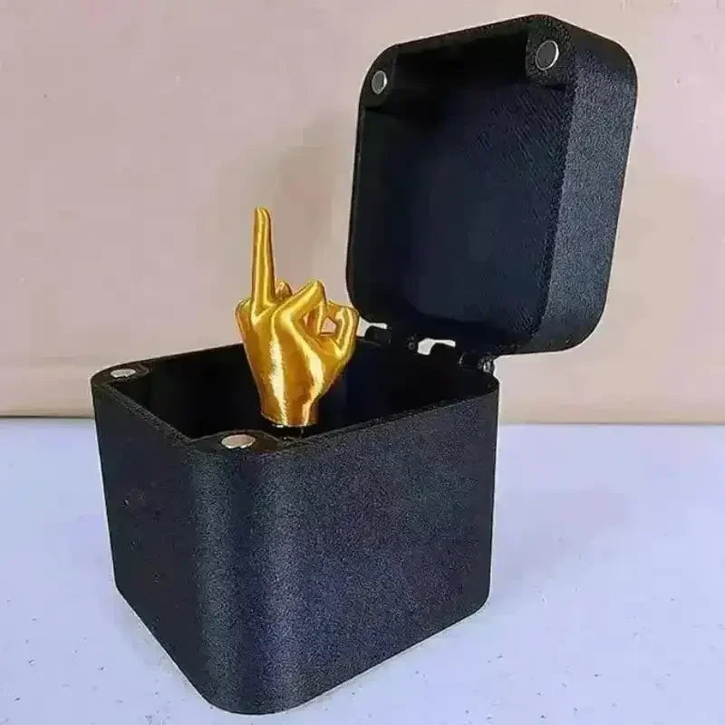 Middle Finger Pop Out Phone Case Holder Car Custom Finger Grip