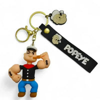 Popeye Spinach Strong 3D Keychain - Bear Hugs