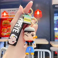 Popeye Spinach Strong 3D Keychain - Bear Hugs