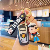 Popeye Spinach Strong 3D Keychain - Bear Hugs