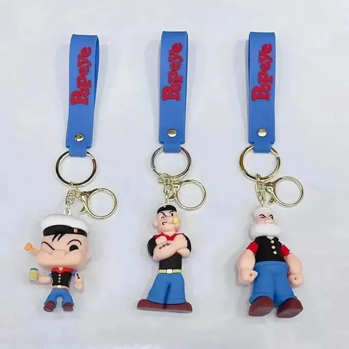 Popeye Spinach Strong 3D Keychain - Bear Hugs
