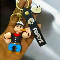 Popeye Spinach Strong 3D Keychain - Bear Hugs