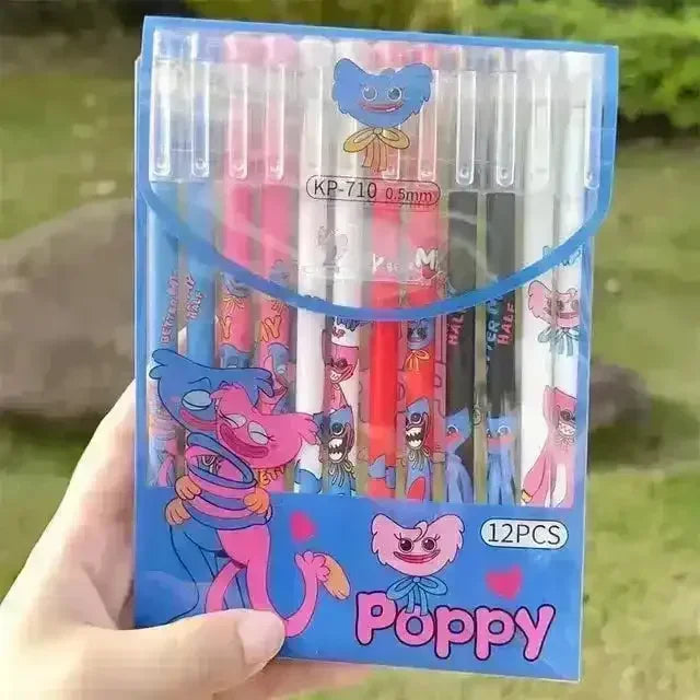 Poppy's Playtime Erasable Gel Pens (Set of 12) - Bear Hugs