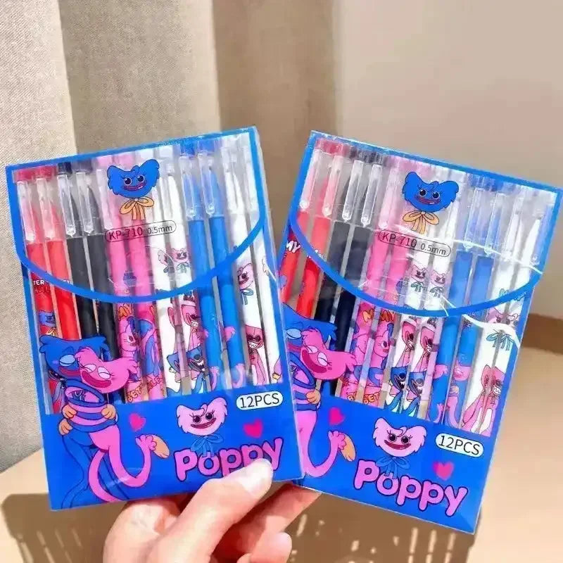 Poppy's Playtime Erasable Gel Pens (Set of 12) - Bear Hugs