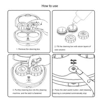 Portable Contact Lens Cleaner Machine - Bear Hugs