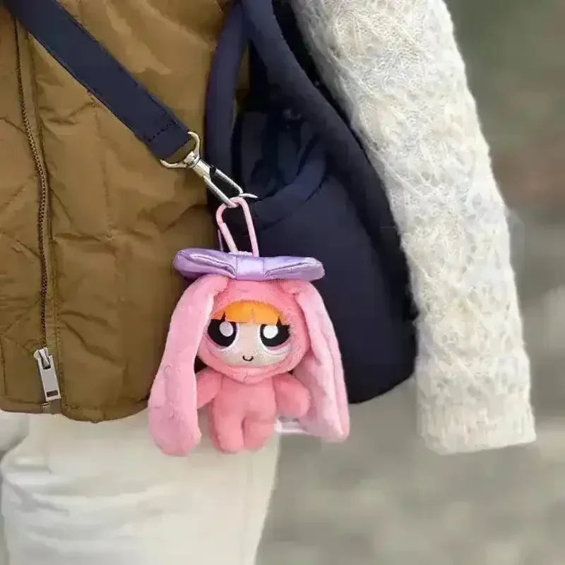 Powerpuff Girls Plush Keychain - Bear Hugs