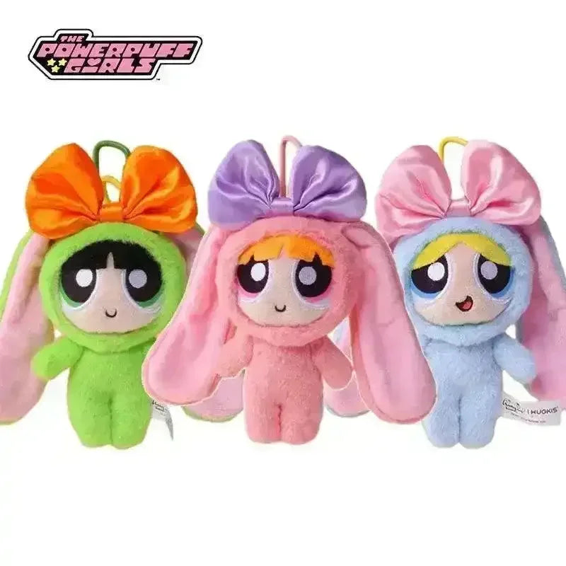 Powerpuff Girls Plush Keychain - Bear Hugs