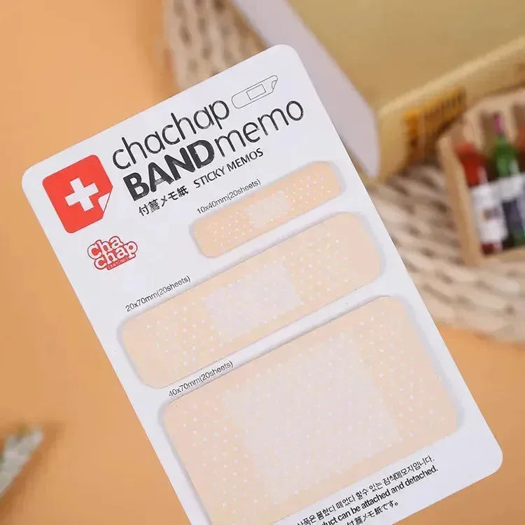 Premium Band-aid Sticky Notes - Bear Hugs