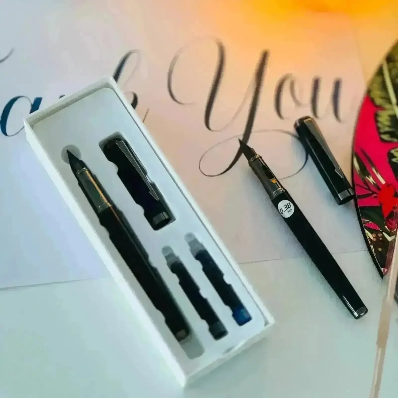 Premium Calligraphy Fountain Pen - Bear Hugs