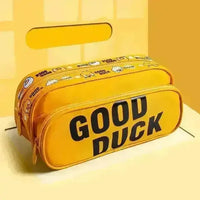 Premium Dual Deck Pencil Pouch - Bear Hugs