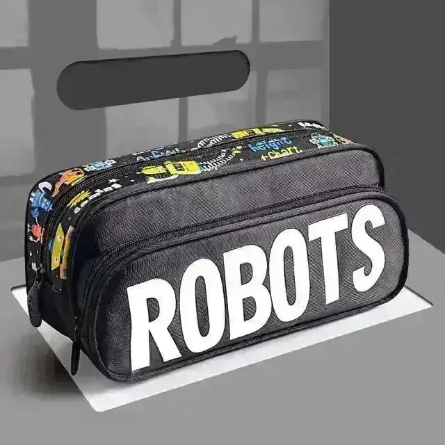 Premium Dual Deck Pencil Pouch - Bear Hugs