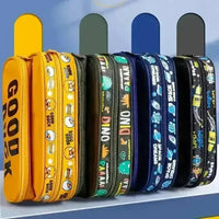 Premium Dual Deck Pencil Pouch - Bear Hugs