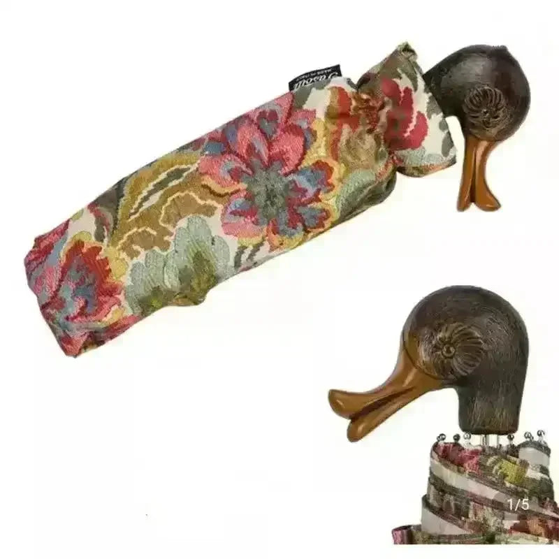 Premium Duck Head Folding Umbrella - Bear Hugs