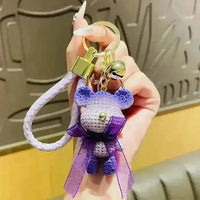 Premium French Bear Keychain - Bear Hugs