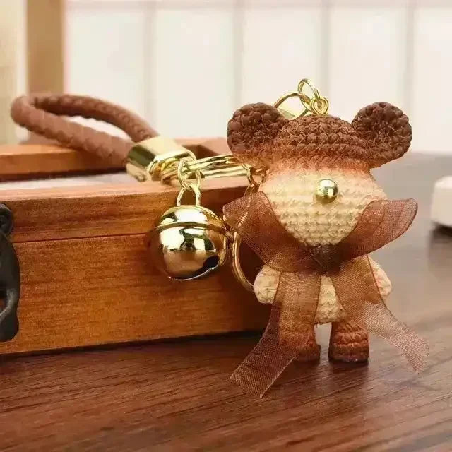 Premium French Bear Keychain - Bear Hugs