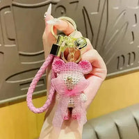 Premium French Bear Keychain - Bear Hugs