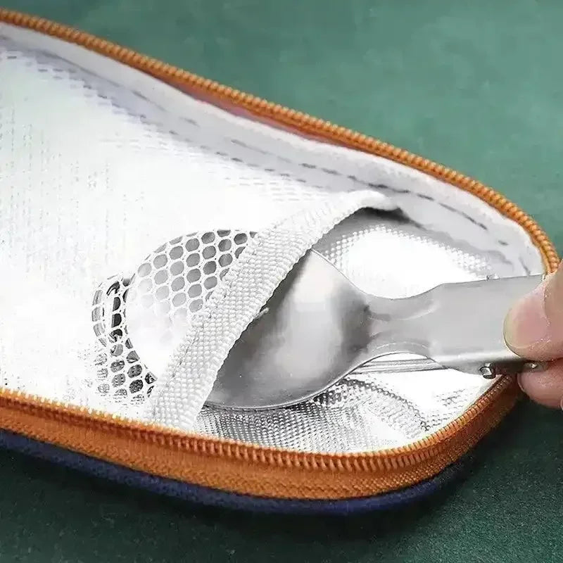 Premium Insulated Lunch Box with Bag - Bear Hugs