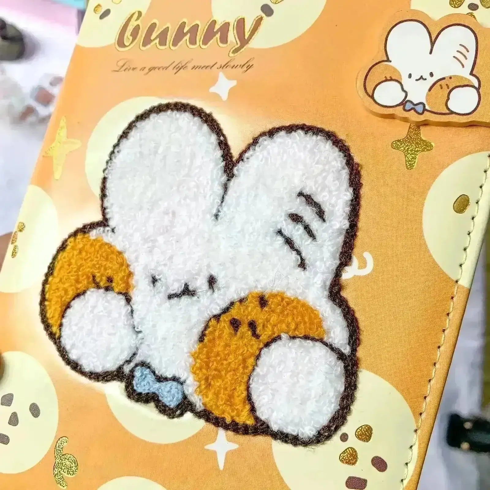 Premium Kawaii Bunny A5 Diary with Magnetic Clasp - Bear Hugs