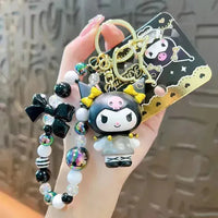 Premium Kuromi Bracelet Keychain - Bear Hugs