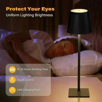 Premium LED Rechargeable Desk Lamp - Bear Hugs