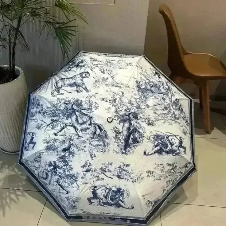 Premium Luxury Tiger Pattern Umbrella - Bear Hugs