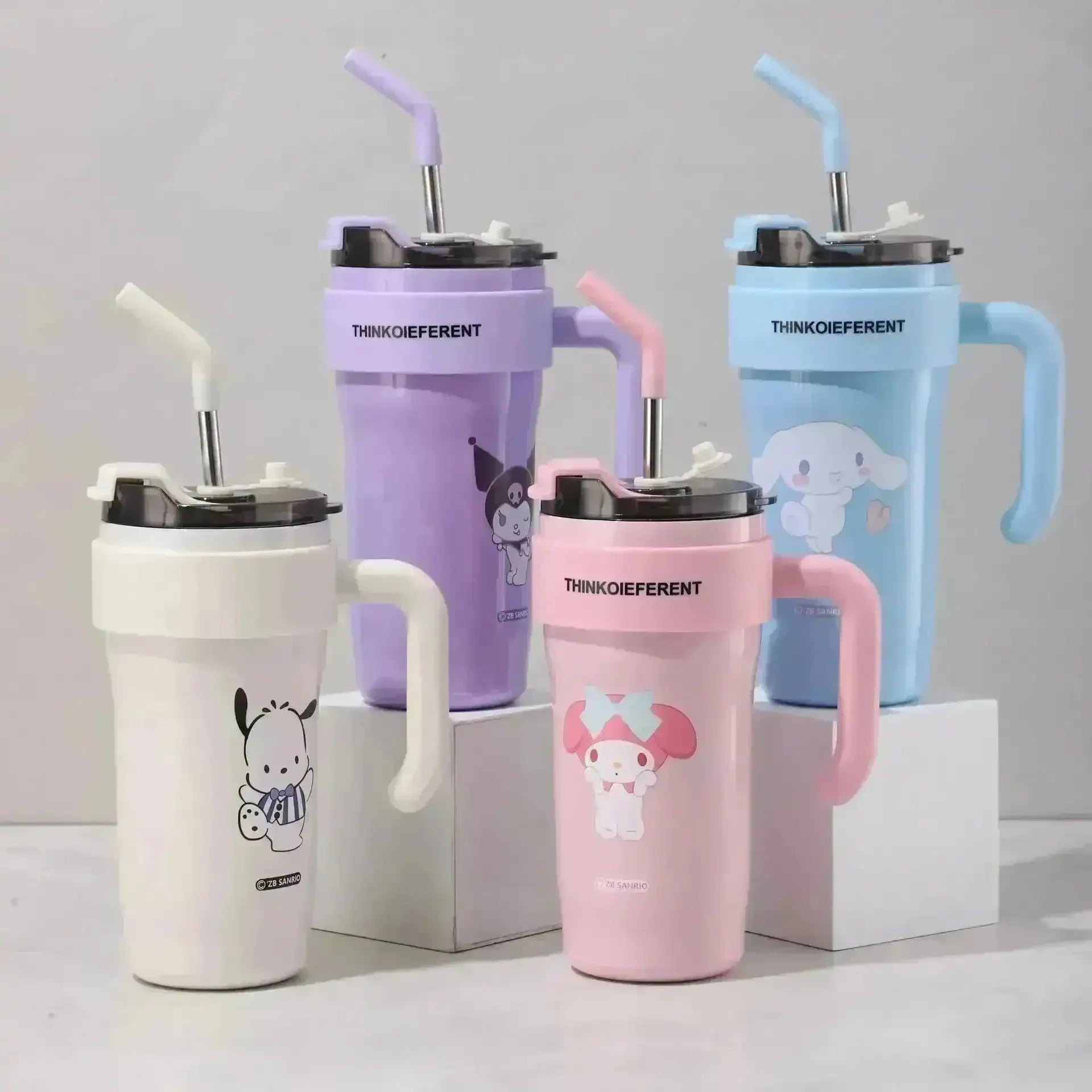 Premium Sanrio Stainless Steel Tumbler (750 ml) - Bear Hugs