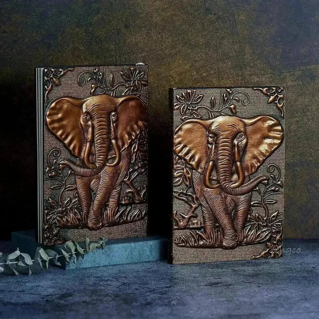 Premium Vintage Elephant A5 Journal - Bear Hugs