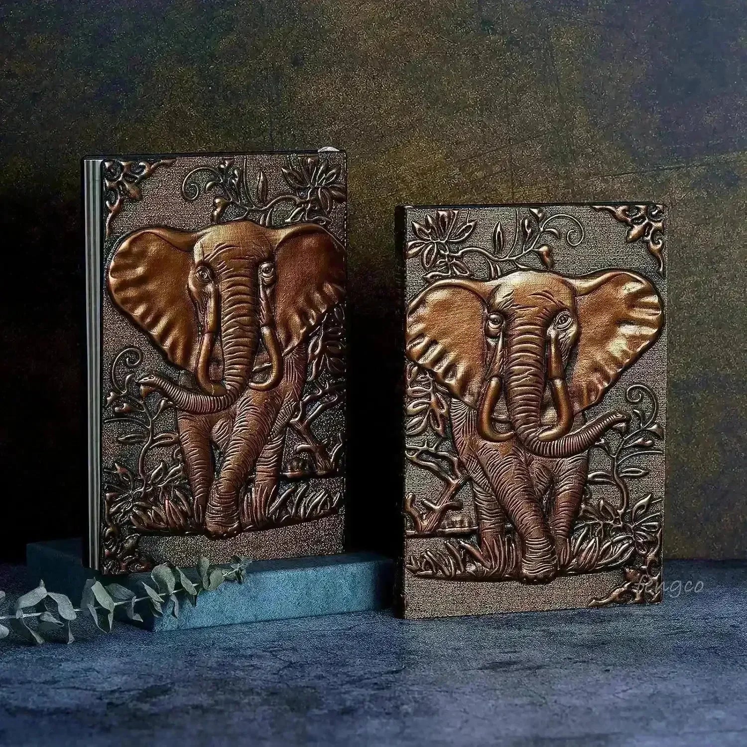 Premium Vintage Elephant A5 Journal - Bear Hugs